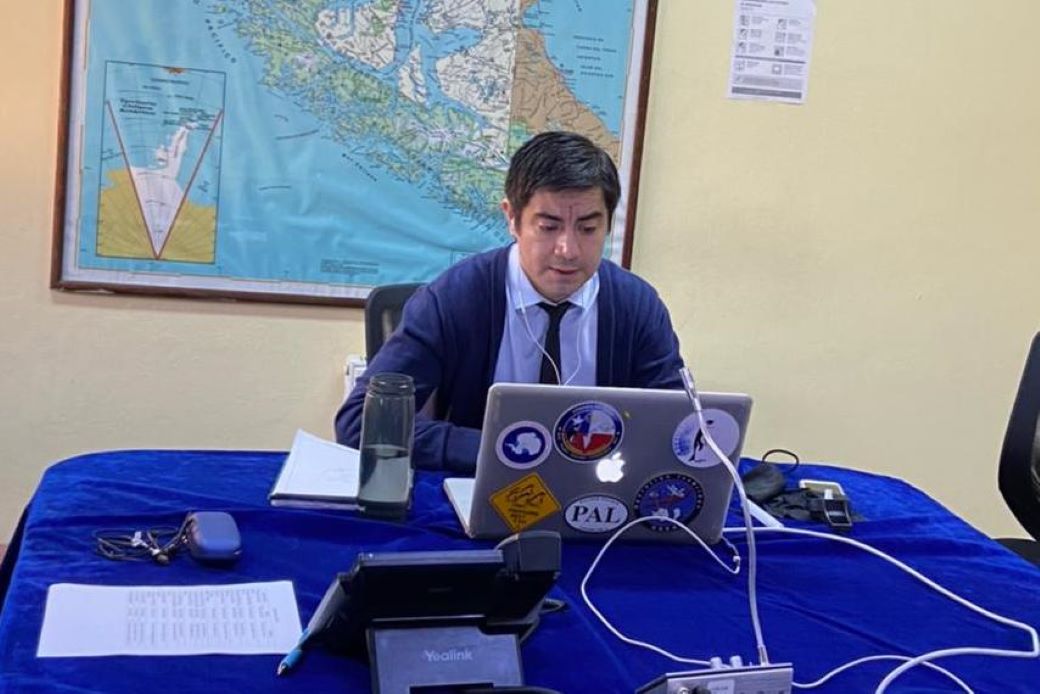 Centro Meteorológico Marítimo de la Armada, desarrolló instrucción de actualización a personal de unidades navales en Magallanes