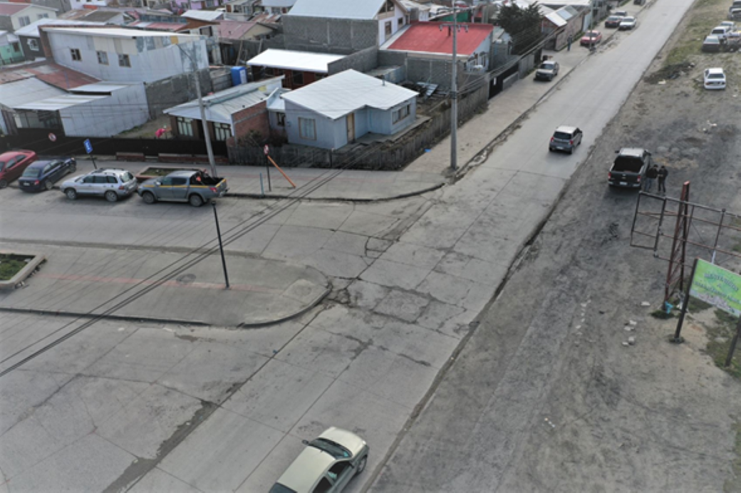 Serviu informa cierre de calzada en intersección de calle Capitán Guillermos con Avenida Circunvalación por reposición de pavimentos