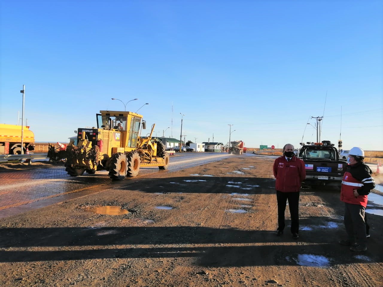 MOP inicia Plan Invierno con la instalación de tres centros de operación permanentes en las rutas y 1.200 toneladas de sal disponibles