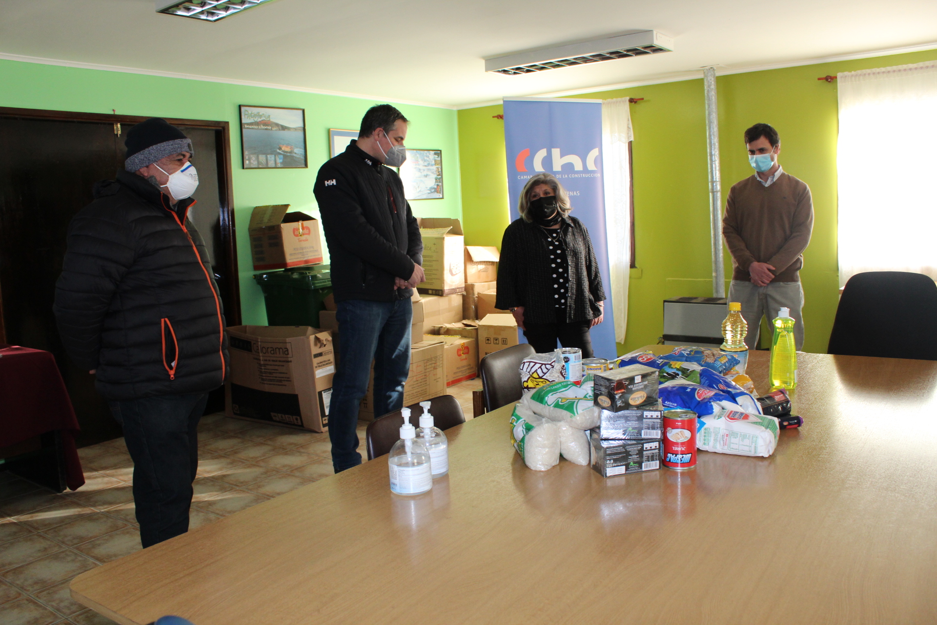 Continúa el apoyo a la comunidad de Punta Arenas que sigue afectada por la pandemia