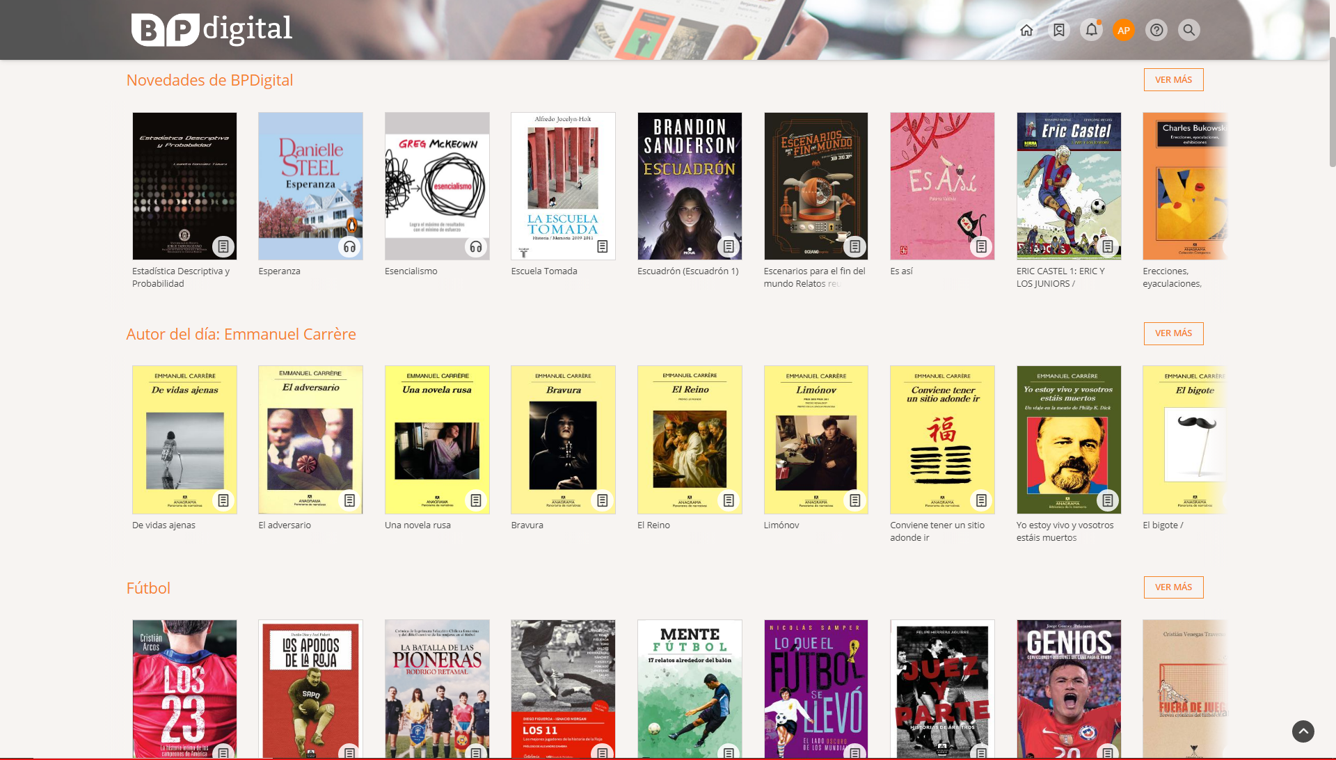 Biblioteca Pública Digital incorpora a su catálogo más de 200 novedades editoriales