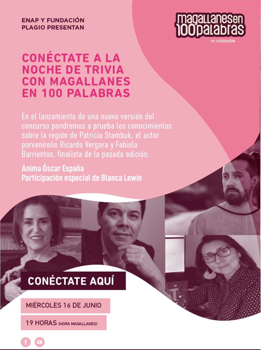 Envía tus cuentos a Magallanes en 100 palabras