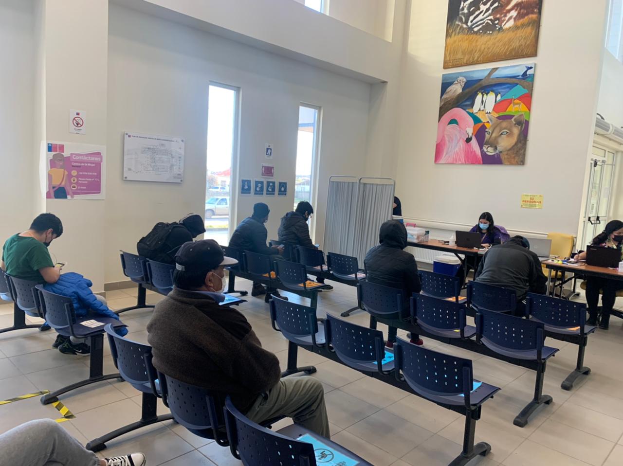 Más de 60 porvenireños asistieron a jornada de vacunación en Hospital Comunitario Marco Chamorro