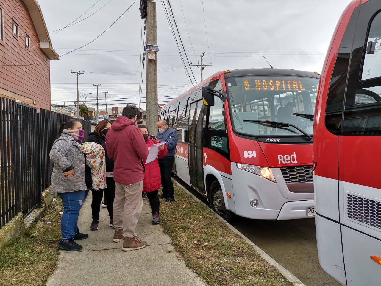 1500 familias se beneficiarán con ampliación recorrido de la línea 9 del transporte urbano Red Punta Arenas