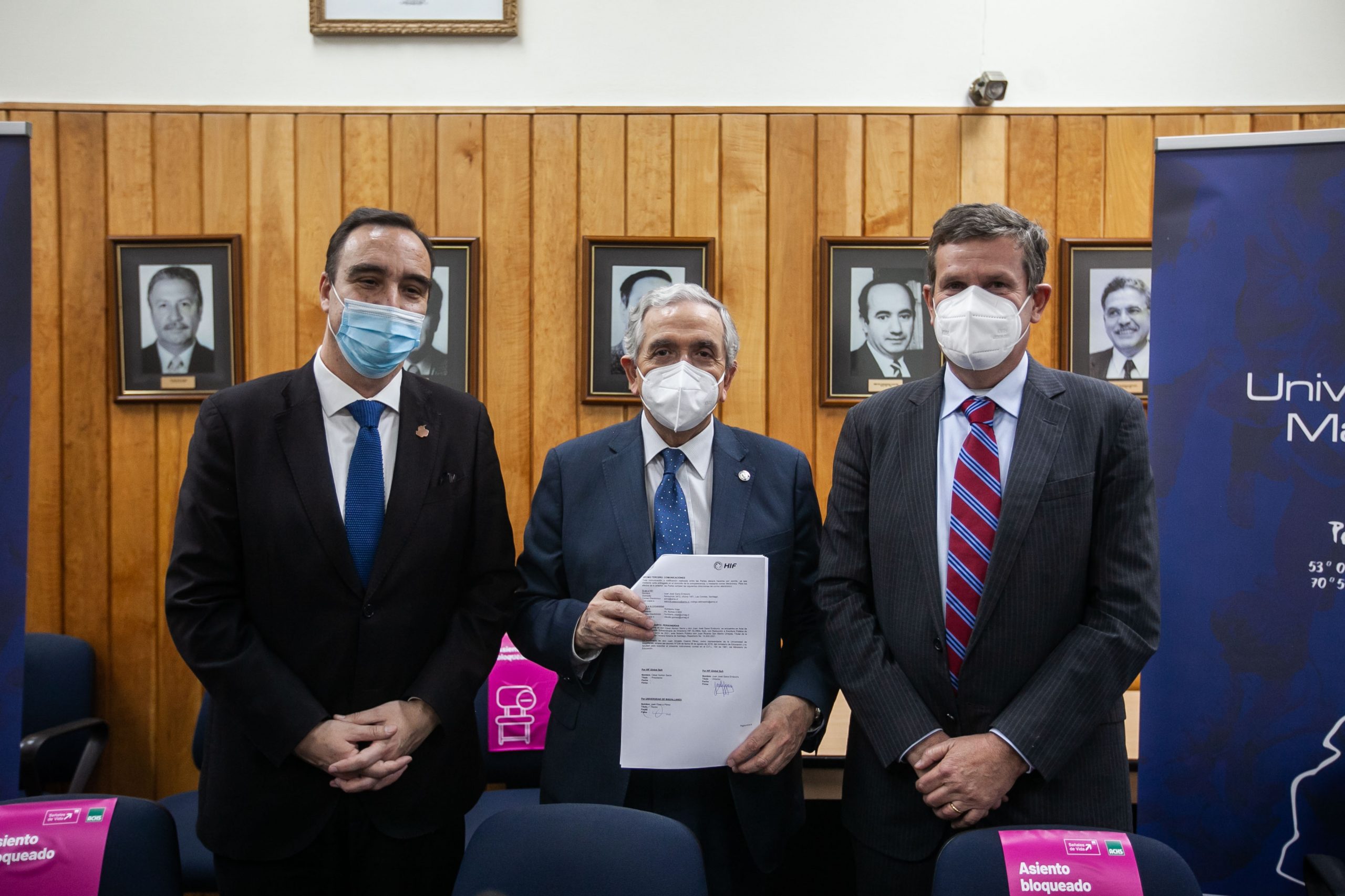 UMAG y HIF cierran convenio de colaboración y desarrollarán estudios en conjunto