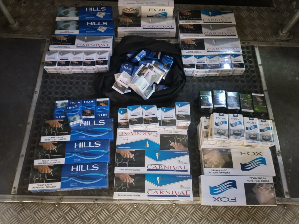 Más de 42 mil cajetillas de cigarrillos han sido decomisados este año en Punta Arenas