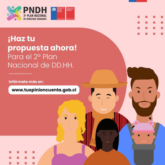 Hasta el 15 de julio se extiende proceso participativo en 2° Plan Nacional de Derechos Humanos