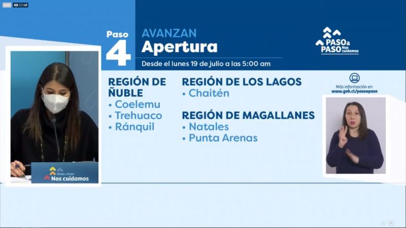 Este lunes Punta Arenas y Puerto Natales avanzan a Fase 4 de Apertura.