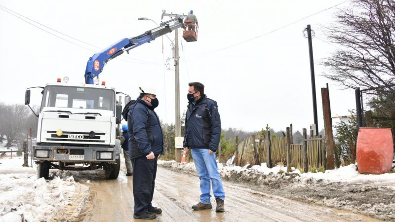 Municipio aumenta potencia eléctrica en sectores periurbanos con una inversión cercana a los 70 millones de pesos.