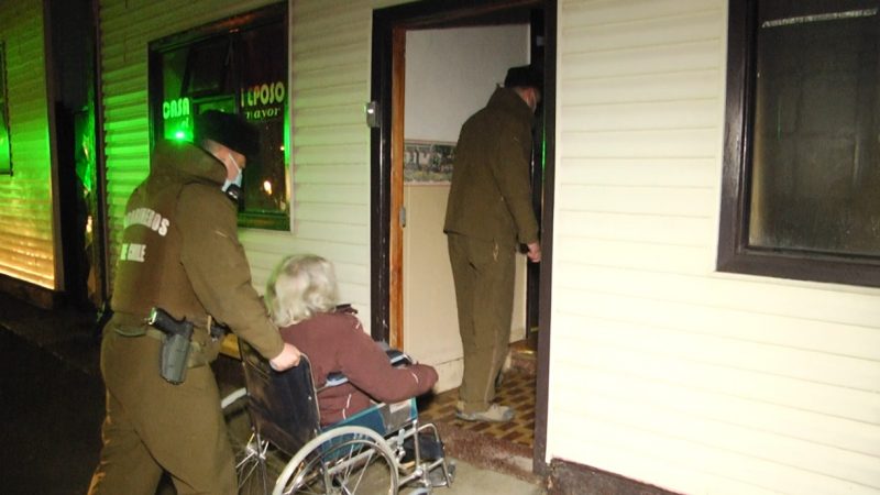SIP de Carabineros desmantela hogar de ancianos clandestino. Rescatan a 11 abuelitos.