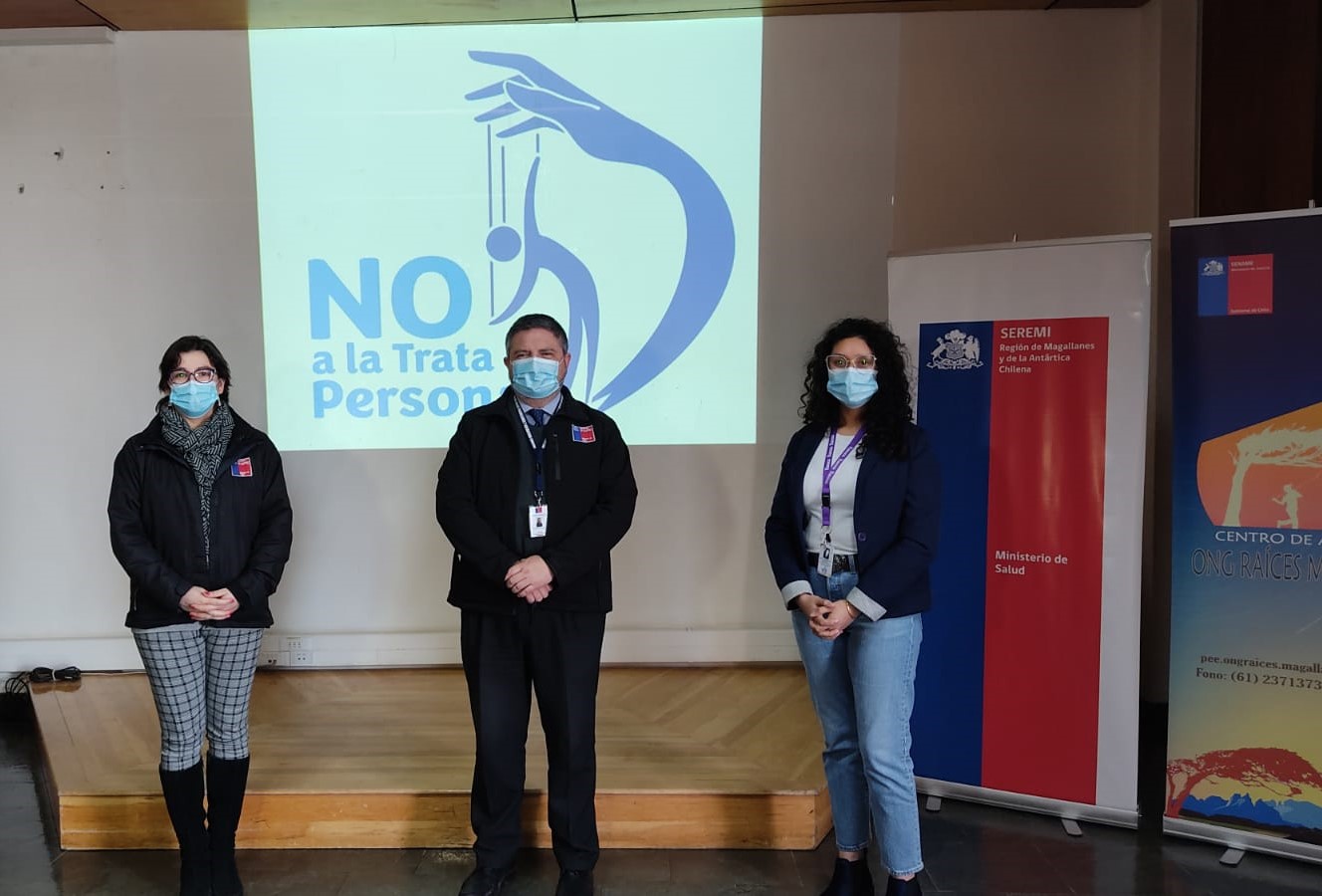 Seremi de Salud junto a Ong Raíces presentan logo y capsula educativa con motivo del día internacional de la No Trata de Personas