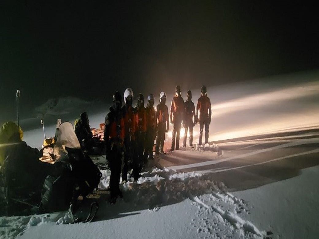 Actividades de entrenamiento nocturno realizó personal de la Base Antártica Bernardo O’Higgins