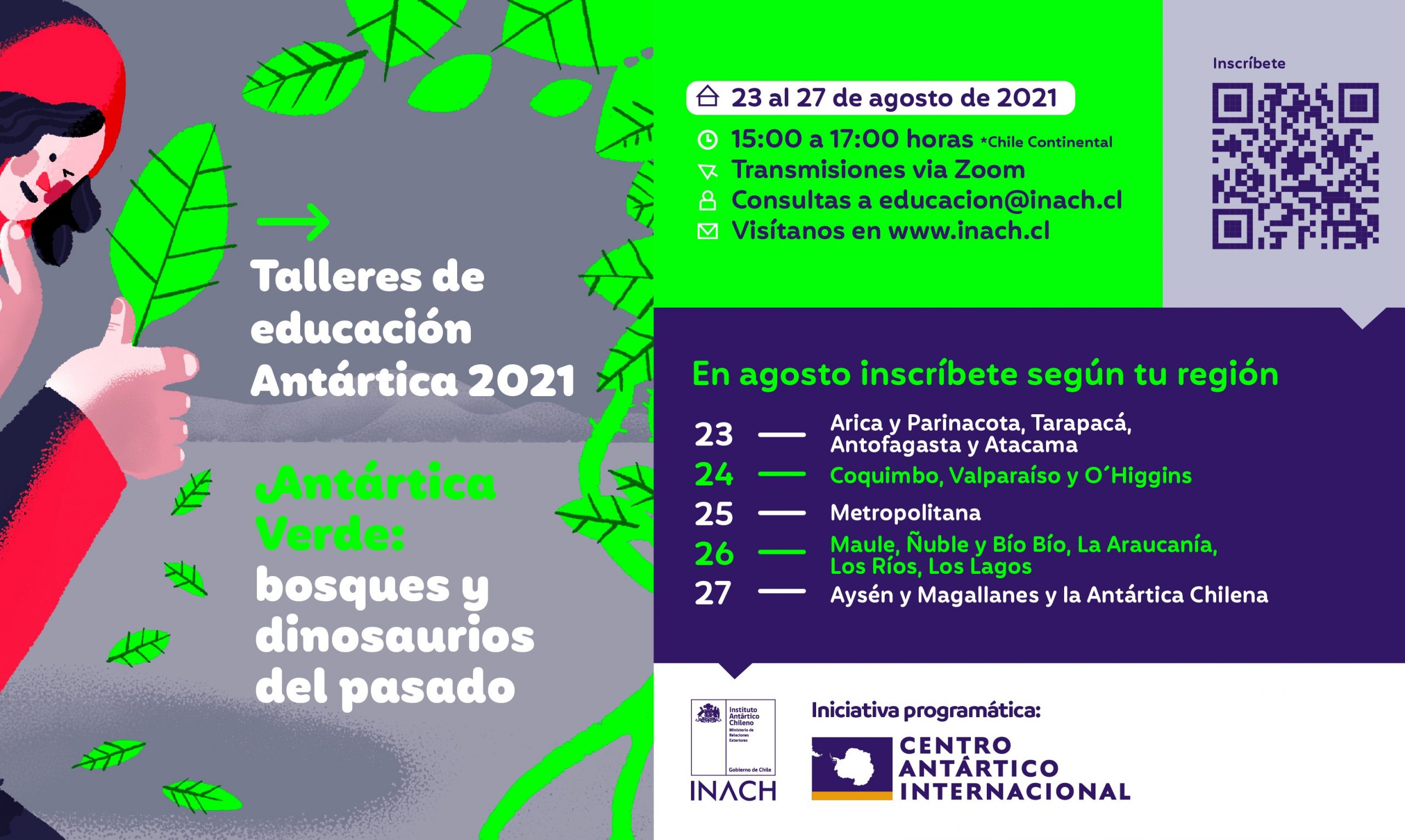 INACH capacitará a docentes, técnicos y estudiantes de Magallanes en temáticas antárticas