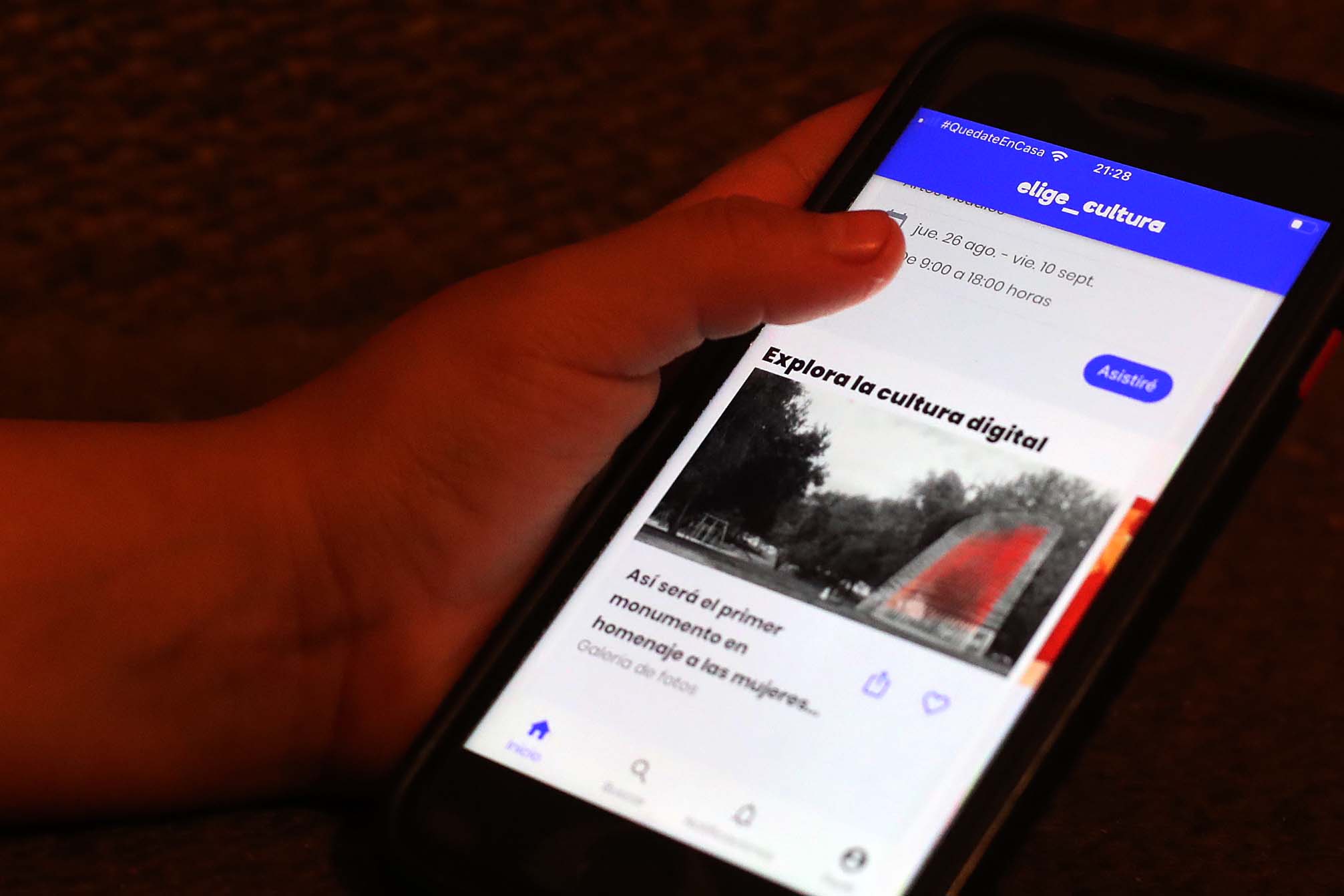 Elige Cultura lanza aplicación móvil con cartelera y contenidos digitales