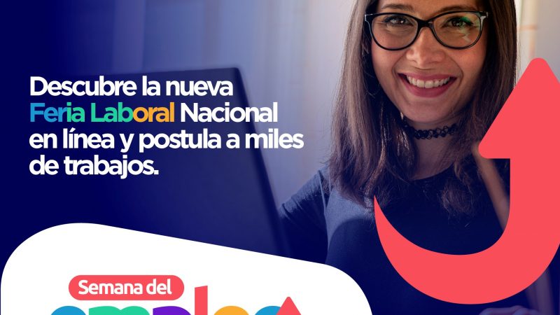 Sence realizará Semana del Empleo con más de 70 mil cupos laborales a nivel nacional
