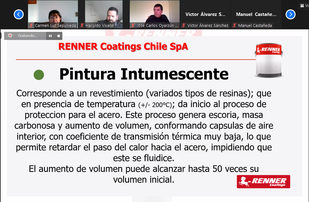 CChC Punta Arenas realizó exitosa charla sobre las pinturas intumescentes y la norma NCh-3040