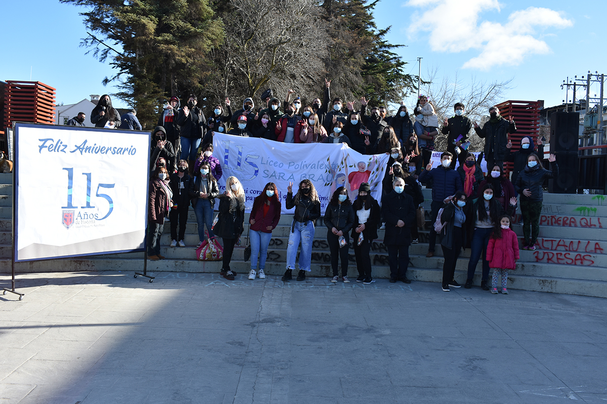 Liceo Polivalente “Sara Braun”, celebró 115 años al servicio educativo