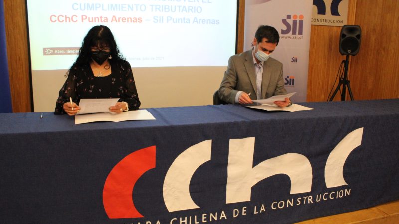 CChC Punta Arenas y el SII firman un Acuerdo de Colaboración Tributaria