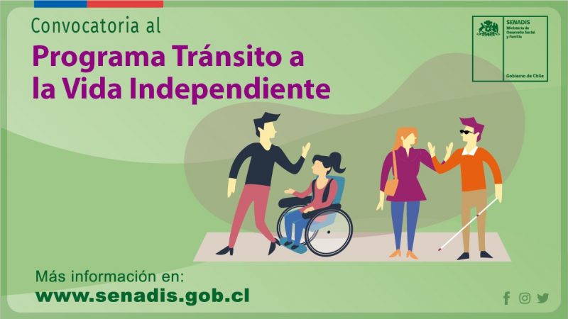 SENADIS lanza programa destinado a financiar servicios de apoyo y adaptaciones para personas con discapacidad