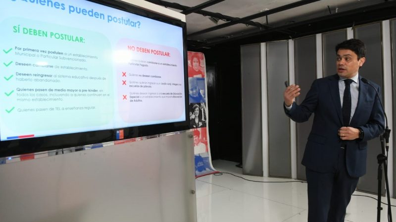 A una semana de que comiencen las postulaciones al sistema de admisión escolar, la plataforma ha recibido más de 12.000 registros
