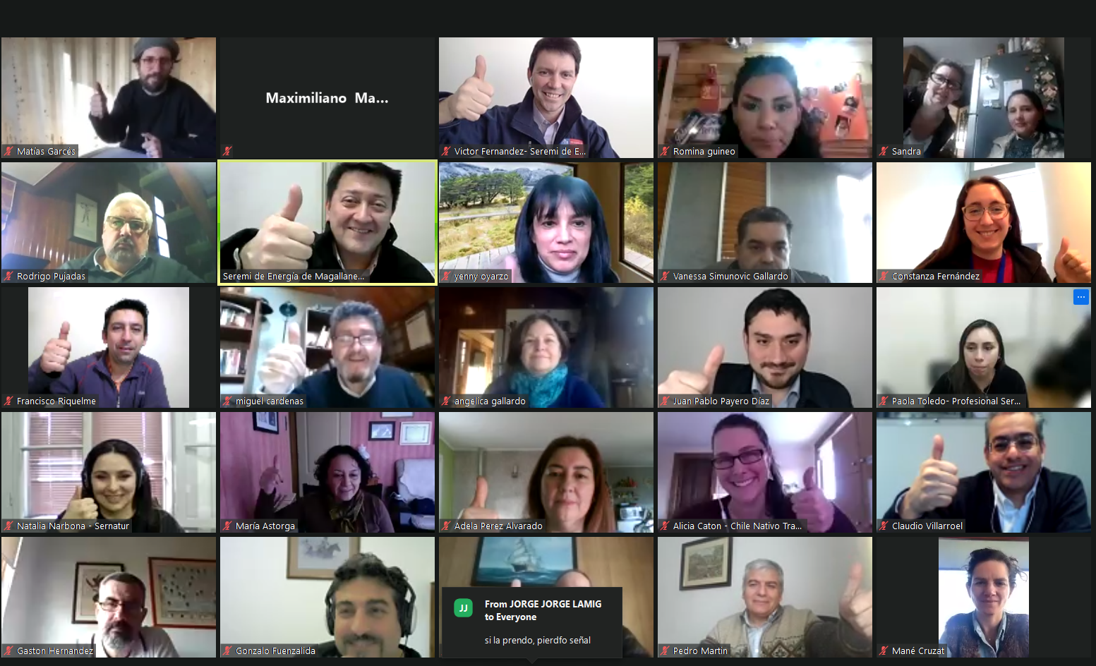 90 emprendedores de Magallanes participaron en webinar informativo sobre el programa “Ponle Energía a tu Pyme”