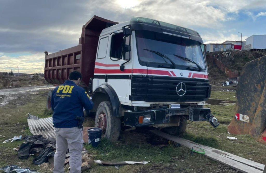 Brigada de Robos de la PDI recupera camión avaluado en 10 millones de pesos