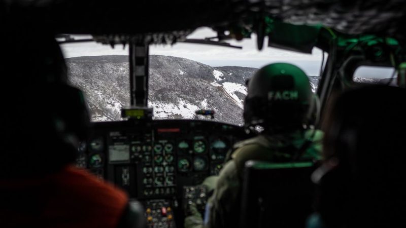 Delegada Presidencial realiza sobrevuelo en Punta Arenas con objetivo de prevenir y reaccionar ante eventuales desprendimientos de la Cuenca del Río de las Minas