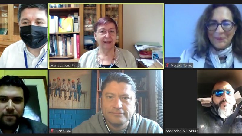 Presidenta de la Corte de Apelaciones de Punta Arenas se reunió con directiva de la Asociación de Funcionarios y Profesionales de la Corporación de Asistencia Judicial