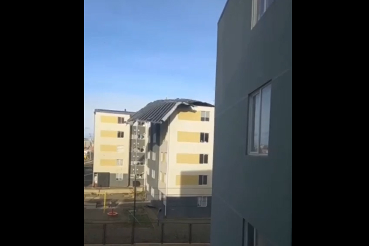 Temporal de 111 kilómetros causó estragos en algunos sectores de Punta Arenas.