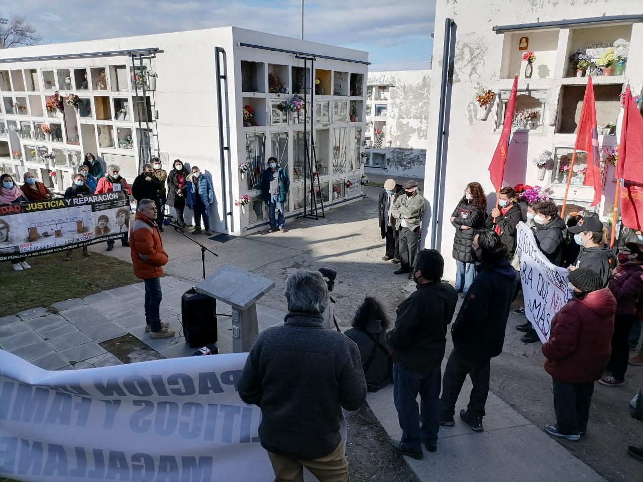 Organizaciones de Derechos Humanos conmemoraron el 11 de septiembre en Punta Arenas