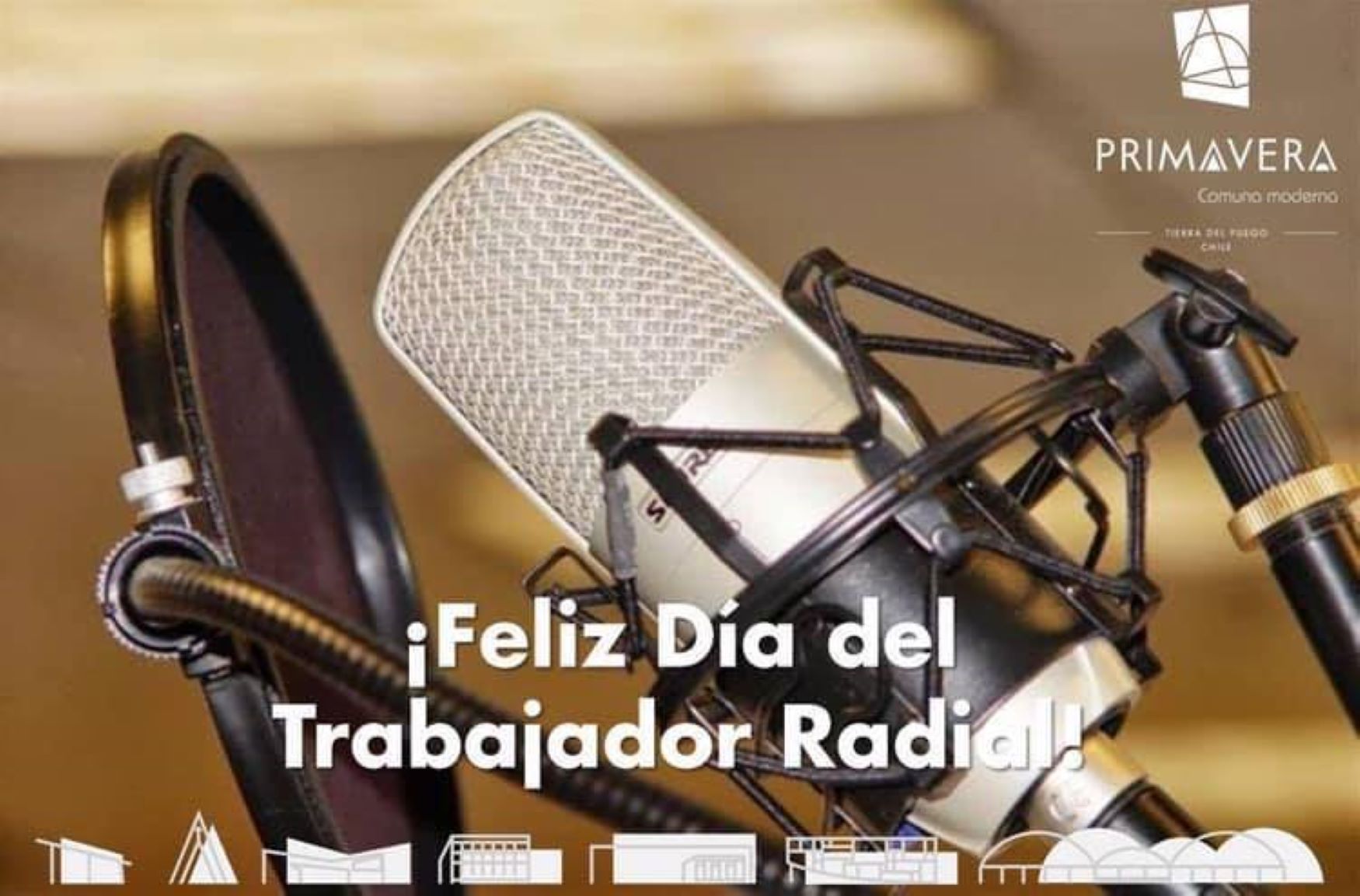 Alcalde de Primavera Blagomir Brztilo saluda en su día a los trabajadores radiales