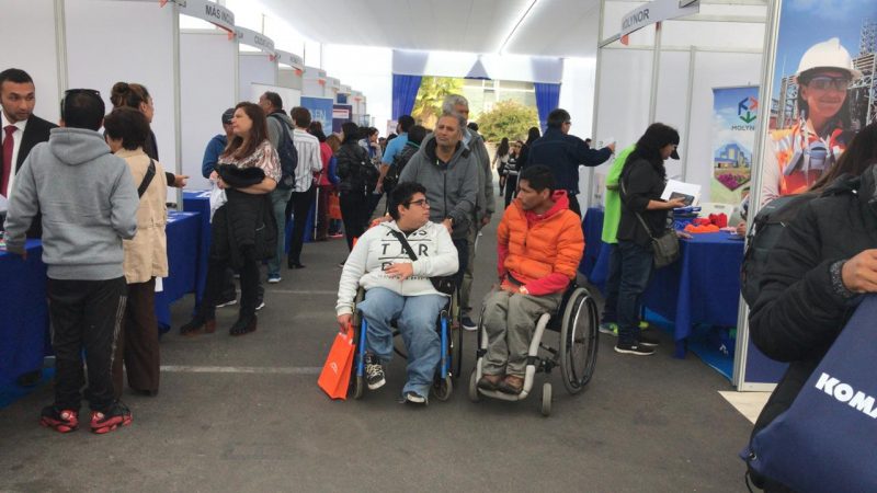 Ranking de ofertas laborales para personas en situación de discapacidad: 802 alternativas para encontrar trabajo en Expo Inclusión 2021