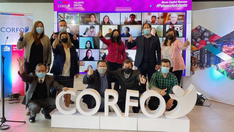Corfo y Talento Digital para Chile anuncian “Potencia tu Talento”, nuevo programa de becas y cursos: Especializaciones tecnológicas, Marketing digital-comercio electrónico y Servicios para la industria creativa