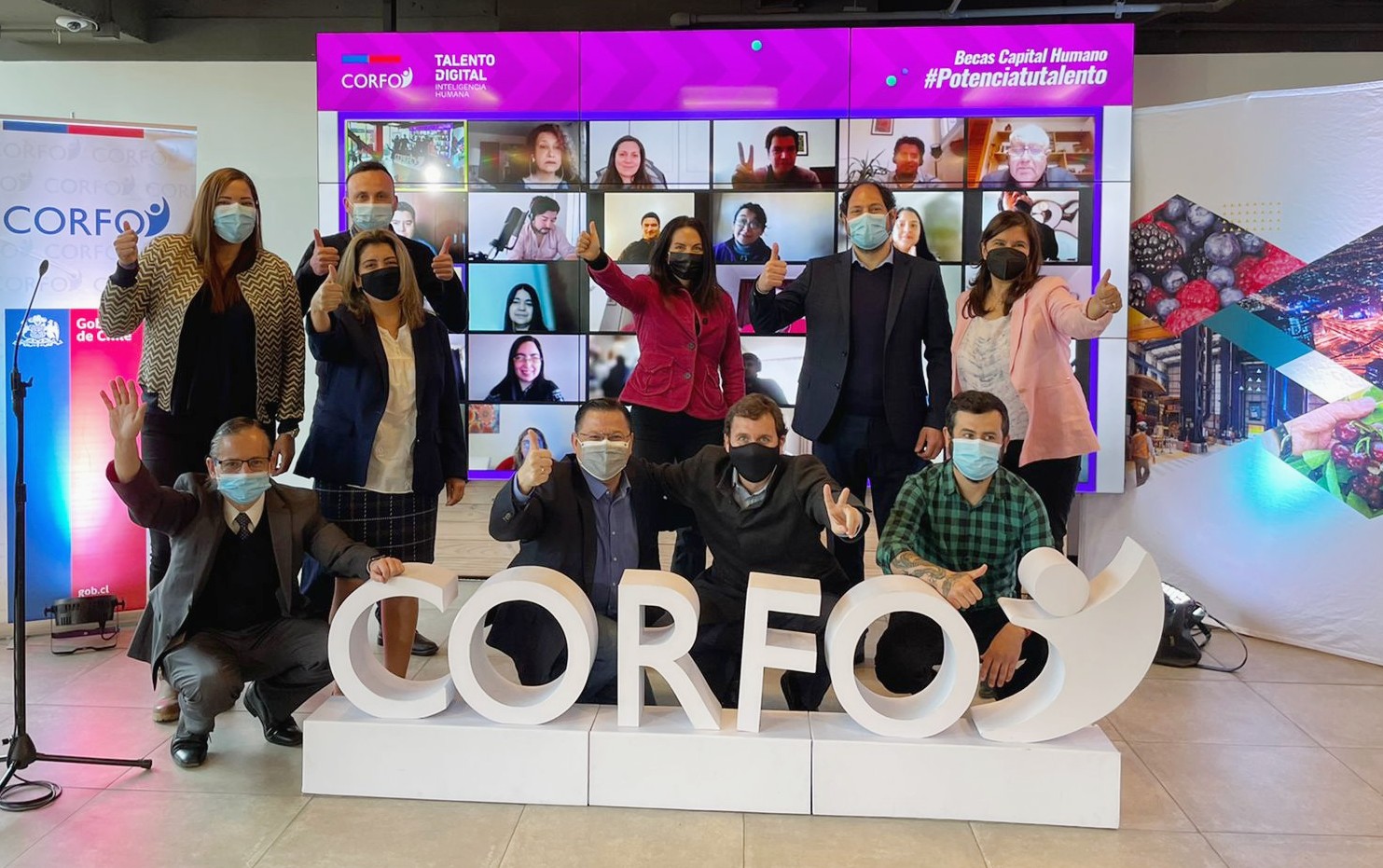 Corfo y Talento Digital para Chile anuncian “Potencia tu Talento”, nuevo programa de becas y cursos: Especializaciones tecnológicas, Marketing digital-comercio electrónico y Servicios para la industria creativa