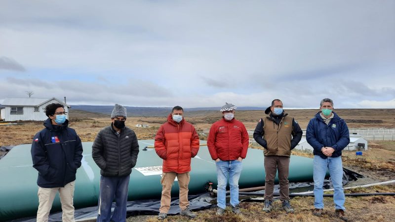Gabinete del agro visita a productores de Indap que destacan con sus emprendimientos productivos en la provincia de Tierra del Fuego