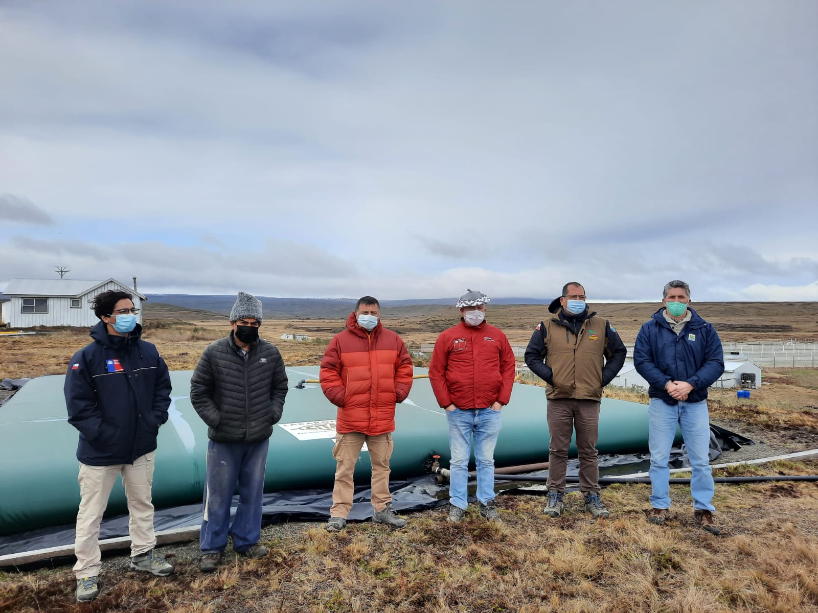 Gabinete del agro visita a productores de Indap que destacan con sus emprendimientos productivos en la provincia de Tierra del Fuego