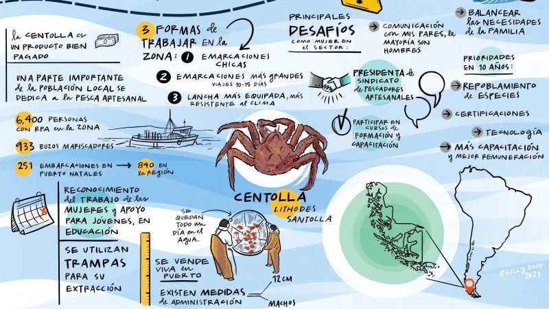 Encuentro virtual sobre la experiencia de la pesca artesanal de crustáceos