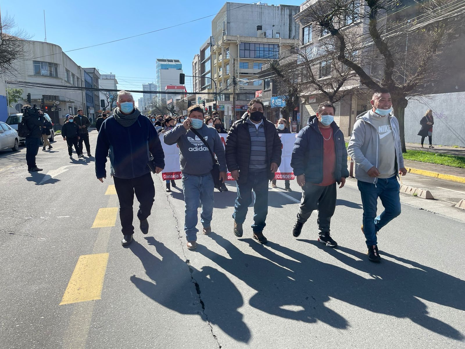 Pescadores artesanales se manifiestan en la región del BioBio, en rechazo a decisión del gobierno en reserva de constitucionalidad