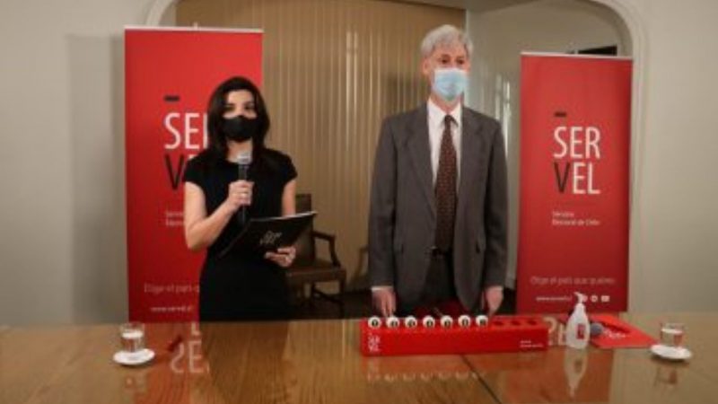 SERVEL sortea el orden de precedencia de candidatos en la papeleta, para las elecciones presidenciales de noviembre