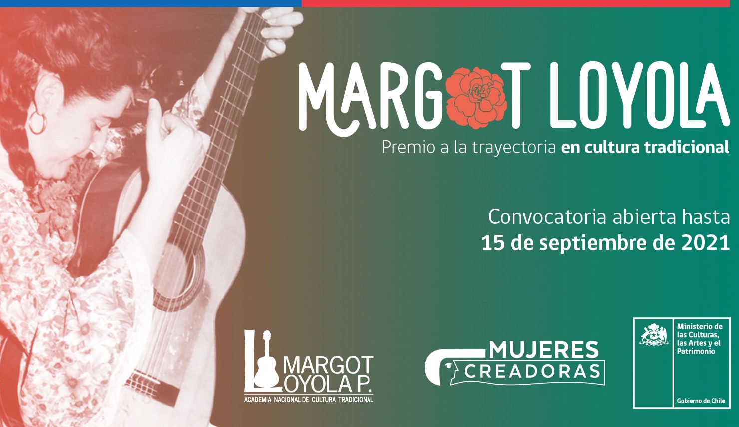 Servicio Nacional del Patrimonio Cultural recuerda cierre de convocatoria al Premio a la Trayectoria en Cultura Tradicional Margot Loyola