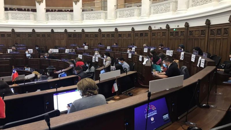 Pleno de la Convención Constitucional finalizó debates sobre reglamento