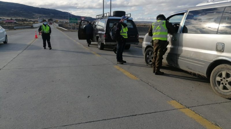 Carabineros y SERNAPESCA realizaron fiscalización en ruta 9 sur