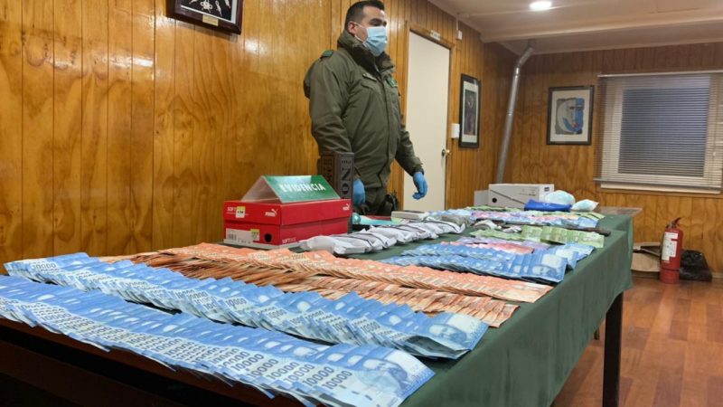 Carabineros desbarata banda que traficaba droga en Magallanes