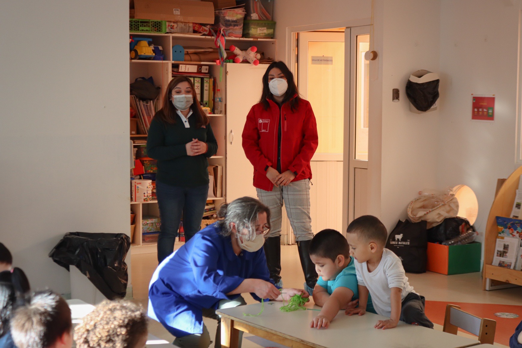 Delegada Presidencial Erika Farías destaca el correcto funcionamiento del jardín infantil Copito de Nieve de Puerto Natales