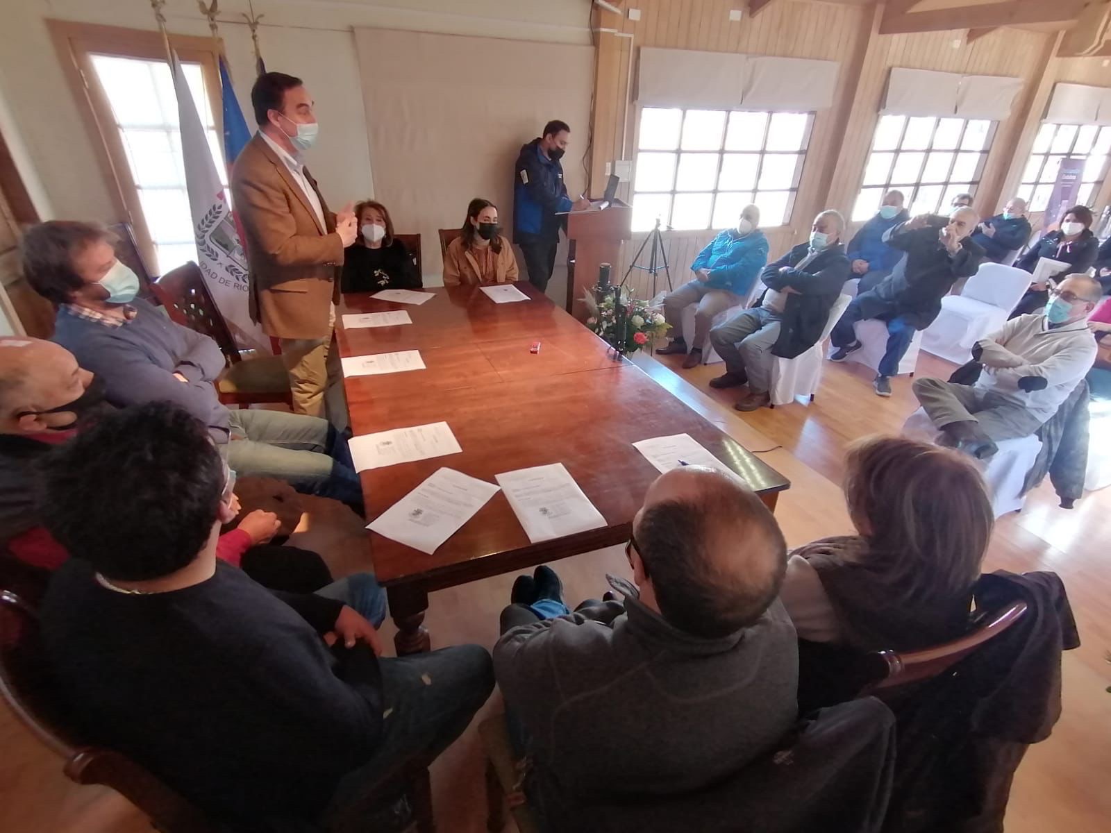 Gobernador Flies visitó Río Verde en el marco de la Estrategia Regional de Desarrollo