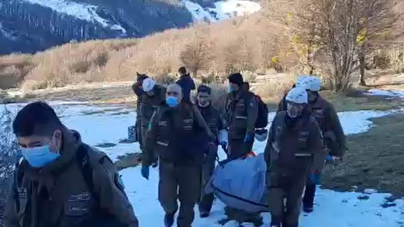 Fiscal Dobson confirma que restos encontrados en la Reserva Forestal corresponden a Guadalupe Oyarzun.