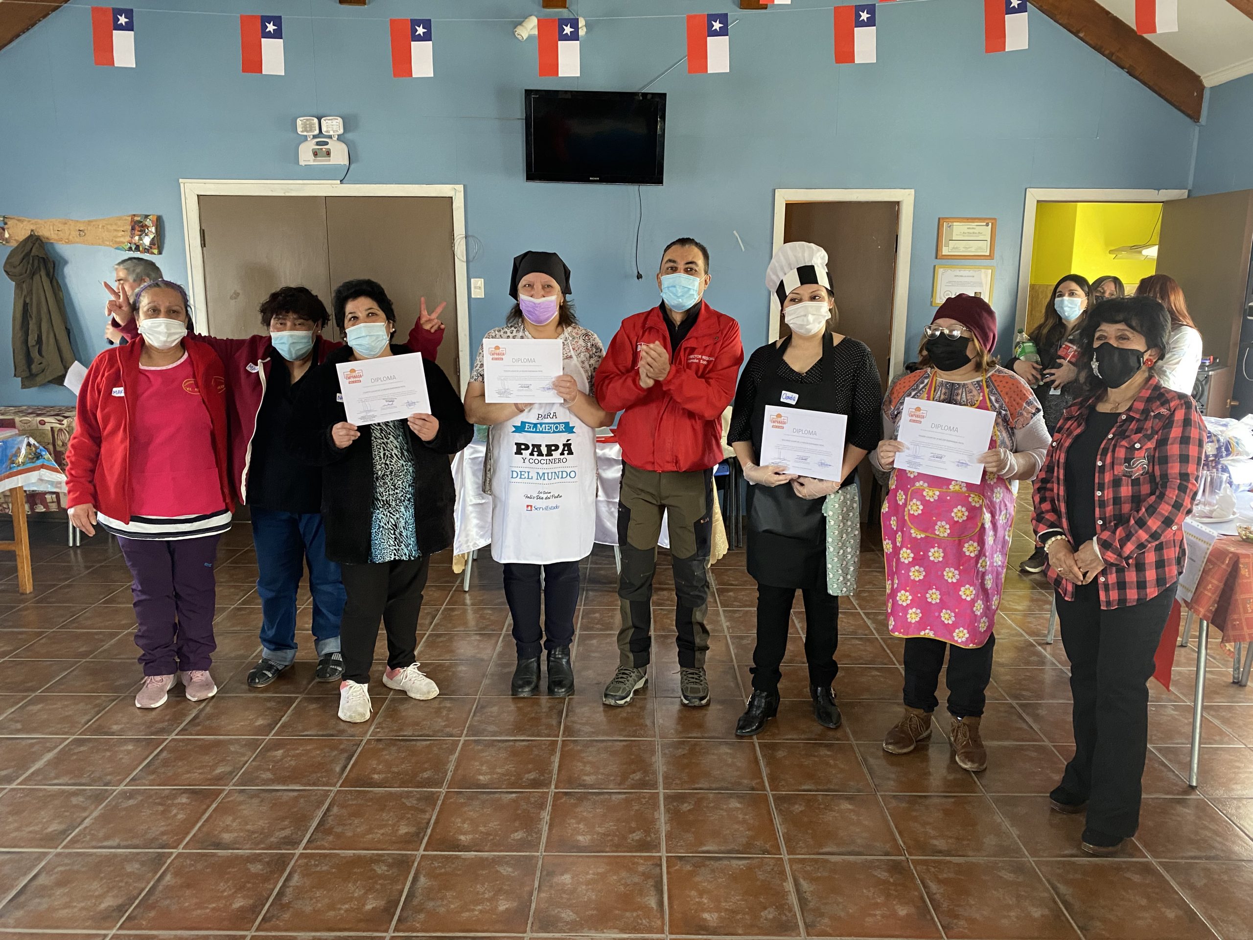 Vecinos del sector Archipiélago de Chiloé celebraron el “18 chico”