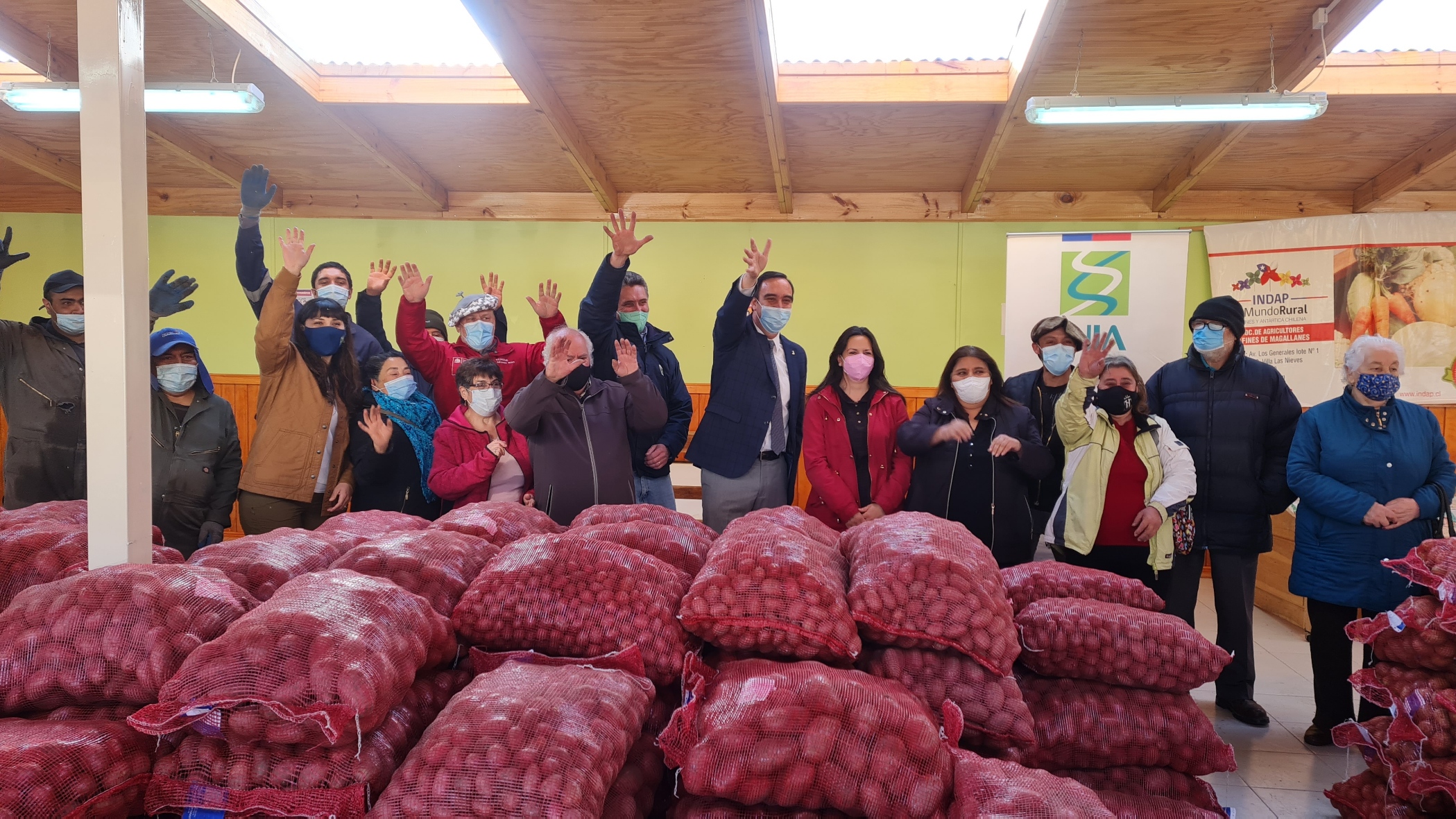 Gobernador Flies: “Gracias al programa de papas, tenemos una agricultura que pasó de ser de subsistencia a microemprendimientos”