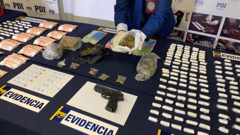 “Operación Buenaventura”, PDI incautó más de 60 millones de pesos en drogas y detuvo a 12 personas en allanamiento simultáneo en Punta Arenas