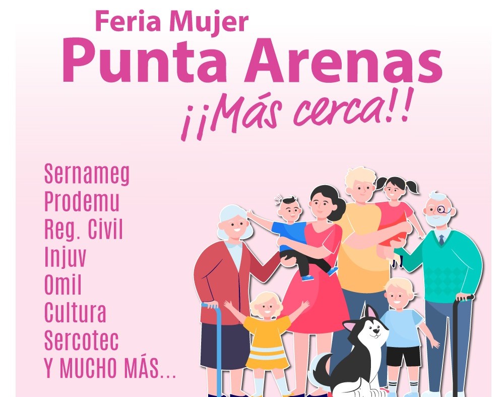 Este viernes se realizará la Feria Mujer, Punta Arenas más Cerca